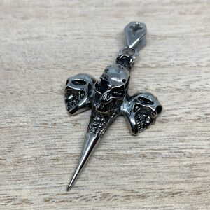 Silver Skull Pendant